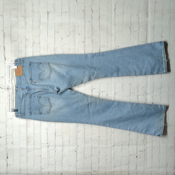 Women's Levi's Super low Boot Cut Jeans Sz. 9M Jr. 31" Inseam - Picture 5 of 9